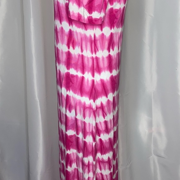 Design History Women’s Short Sleeve Cold Shoulder Tie Dyed Spandex Dress Small - Picture 4 of 11